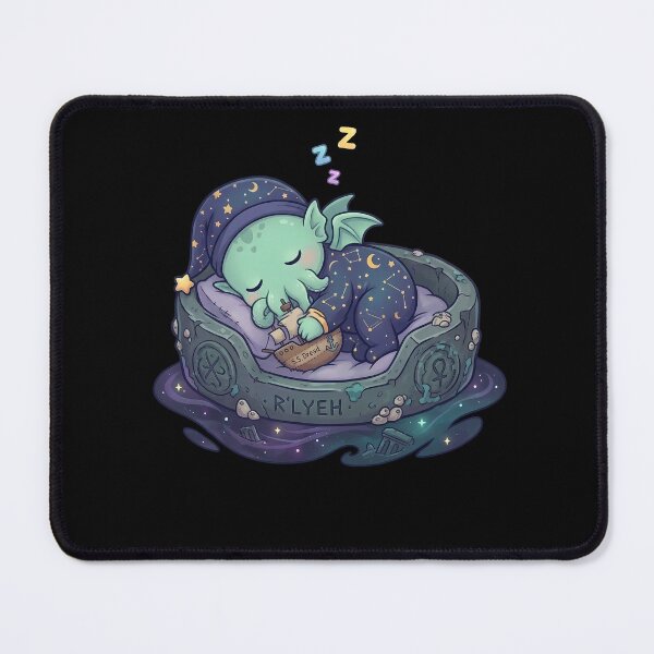 Item preview, Adorable Chibi Cthulhu Sleeping in Rlyeh designed and sold by k3rstman1.