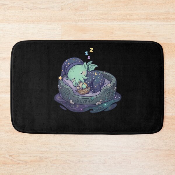 Item preview, Adorable Chibi Cthulhu Sleeping in Rlyeh designed and sold by k3rstman1.