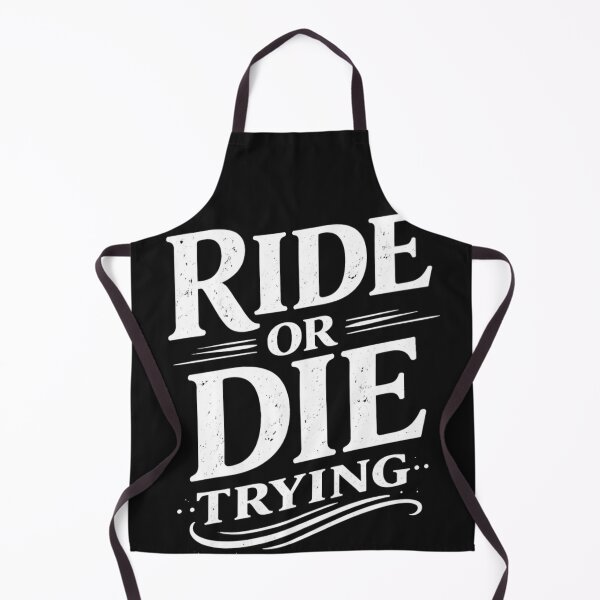 Item preview, Ride Or Die Trying (white) designed and sold by Aflaton Studio.
