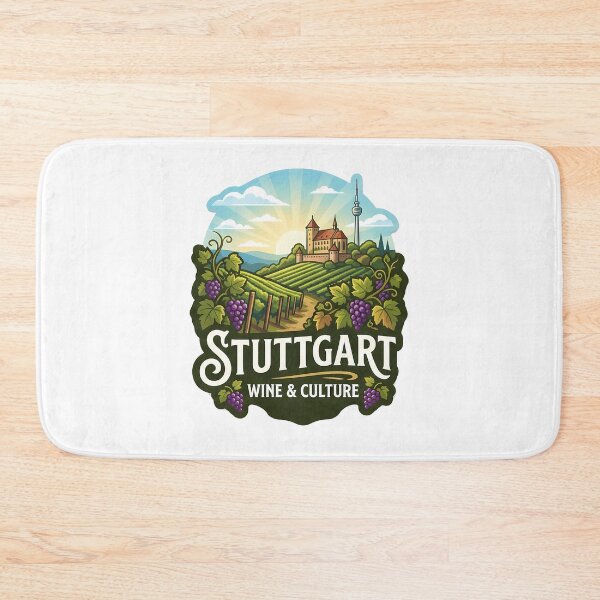 Item preview, Stuttgart Wine Culture Fernsehturm Vineyard Scene designed and sold by k3rstman1.