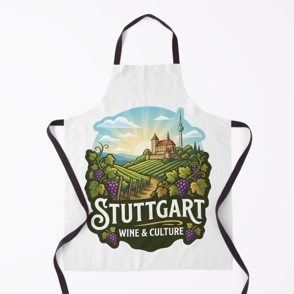 Item preview, Stuttgart Wine Culture Fernsehturm Vineyard Scene designed and sold by k3rstman1.