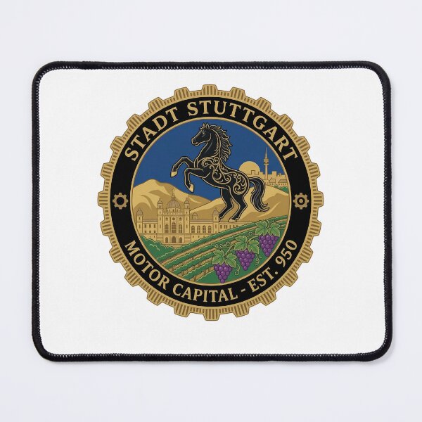 Item preview, Stadt Stuttgart Germany Motor Capital Horse Emblem designed and sold by k3rstman1.