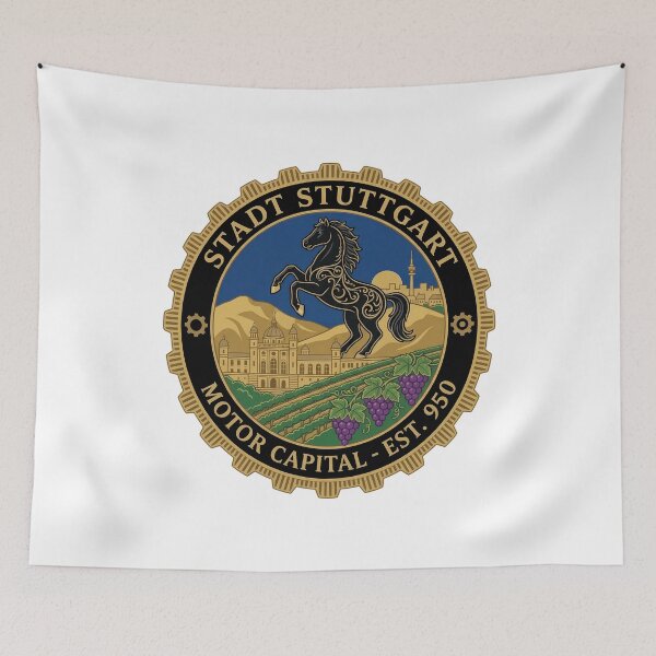 Item preview, Stadt Stuttgart Germany Motor Capital Horse Emblem designed and sold by k3rstman1.