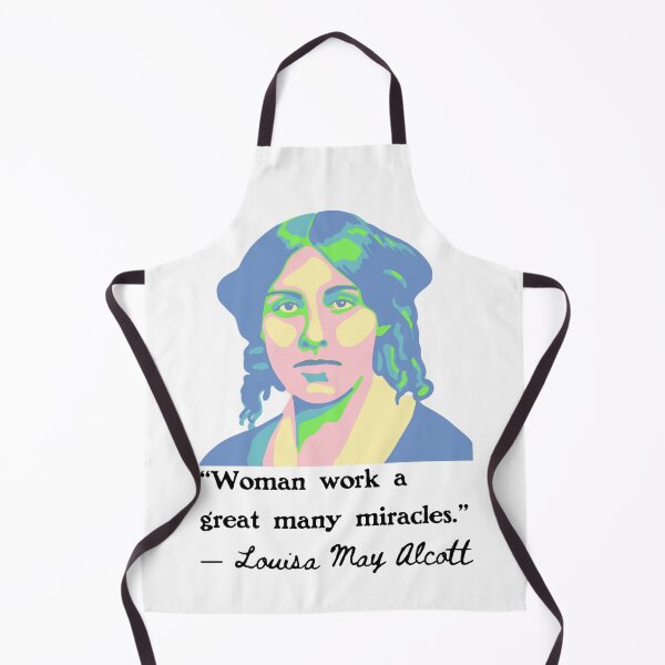 Item preview, Louisa May Alcott Portrait and Quote designed and sold by Unhinged Heather.