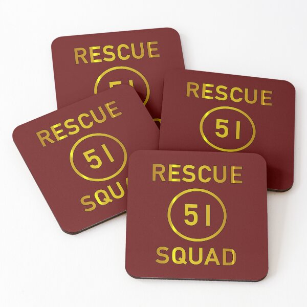 Item preview, Rescue Squad 51 Gold designed and sold by Normbot2000.