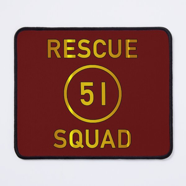 Item preview, Rescue Squad 51 Gold designed and sold by Normbot2000.