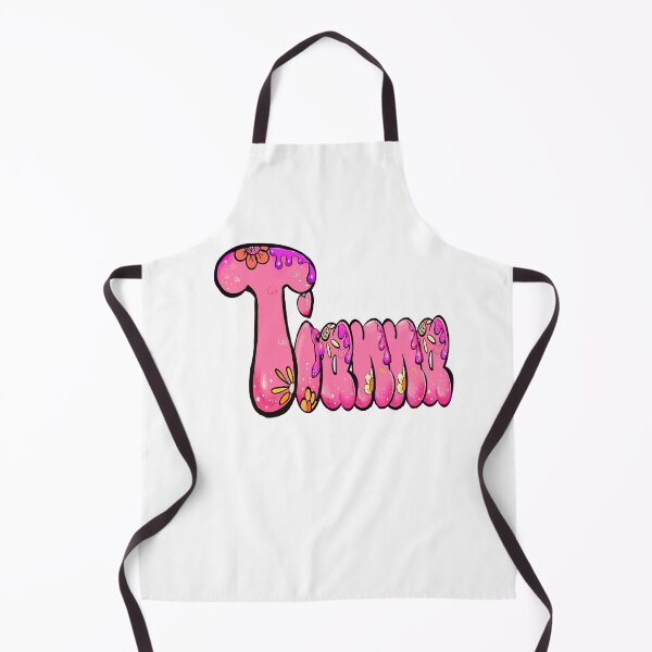Item preview, Tianna Name - Pink Floral Bubble Letter Aesthetic Retro Boho personalized Design designed and sold by Artonmytee.