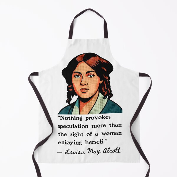 Item preview, Louisa May Alcott Portrait and Quote designed and sold by Unhinged Heather.