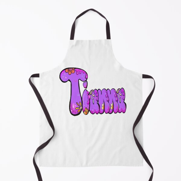 Item preview, Tianna Name - purple Floral Bubble Letter Aesthetic Retro Boho personalized Design designed and sold by Artonmytee.