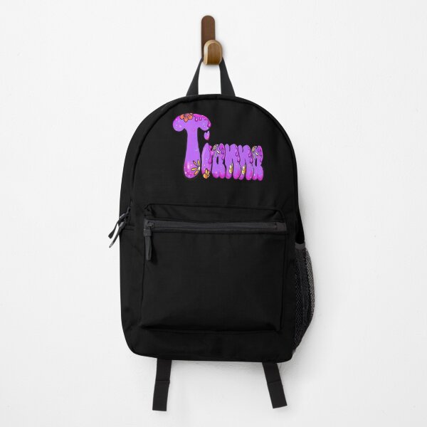 Item preview, Tianna Name - purple Floral Bubble Letter Aesthetic Retro Boho personalized Design designed and sold by Artonmytee.
