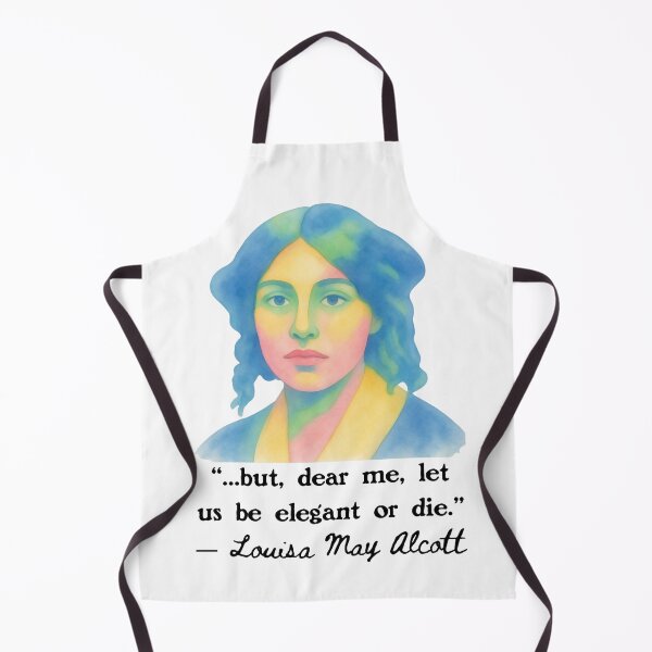 Item preview, Louisa May Alcott Portrait and Quote designed and sold by Unhinged Heather.