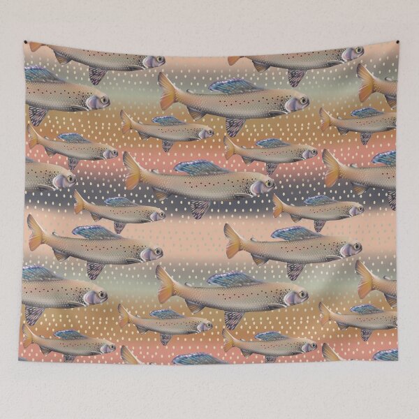 Item preview, Arctic Grayling designed and sold by Katie Morris Art.
