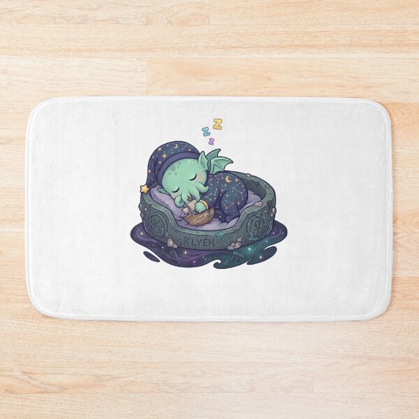 Item preview, Kawaii Cthulhu Sleeping The Great Sleeper designed and sold by k3rstman1.