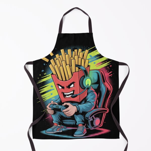 Item preview, French Fry Gamer — Salty, Savage, and in the Zone V4 designed and sold by DarylWelsh2024.