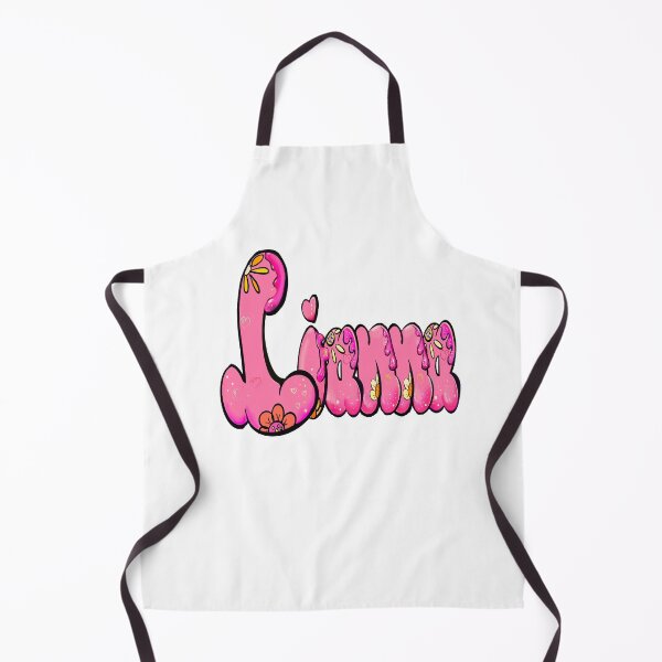 Item preview, Lianna Name - Pink Floral Bubble Letter Aesthetic Retro Boho personalized Design designed and sold by Artonmytee.