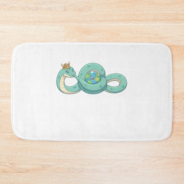 Item preview, Cute Jormungandr World Serpent Viking Snake designed and sold by k3rstman1.