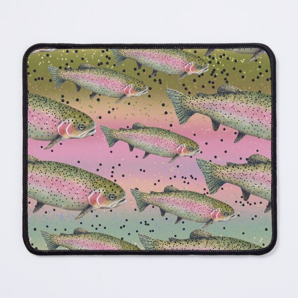 Item preview, Rainbow Trout designed and sold by Katie Morris Art.