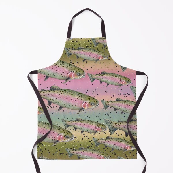 Item preview, Rainbow Trout designed and sold by Katie Morris Art.