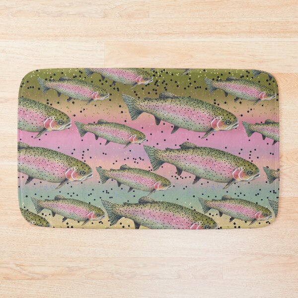 Item preview, Rainbow Trout designed and sold by Katie Morris Art.