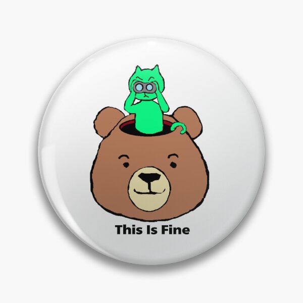 Item preview, This Is Fine designed and sold by ryo-design.