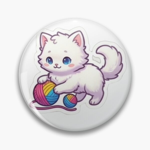 Item preview, Cute cat rainbow ball of wool designed and sold by KwaiCat.