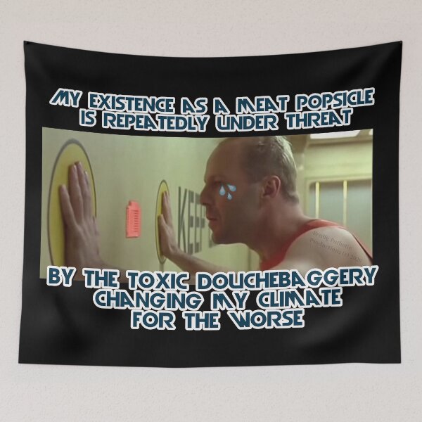Item preview, State of world threatening my good vibes designed and sold by reallypathetic.