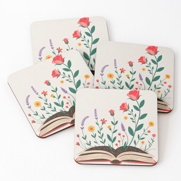 Item preview, Book with flowers designed and sold by Agu210.