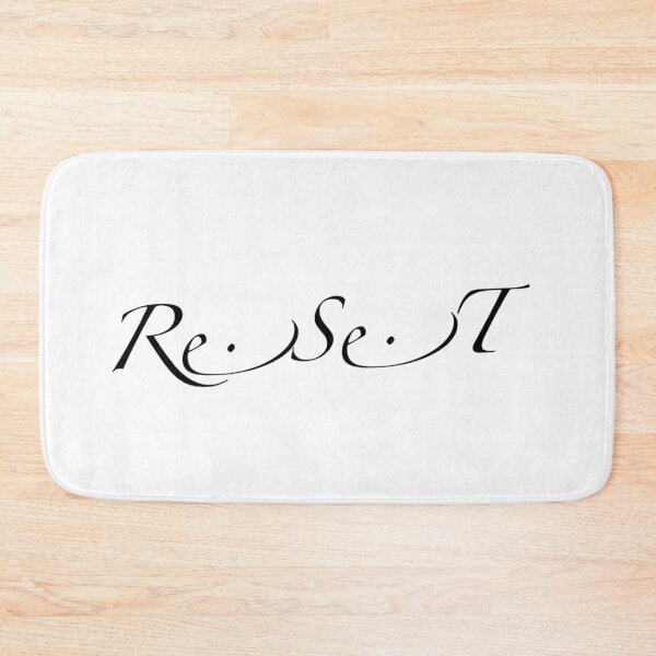Item preview, Reset Typography - Minimalist Text Aesthetic  designed and sold by Krystal_Clair.