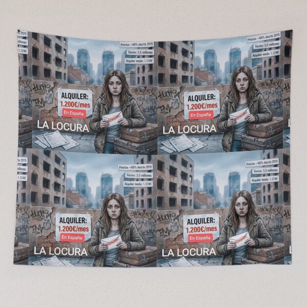 Item preview, The Renting Madness in Spain designed and sold by casamomo.