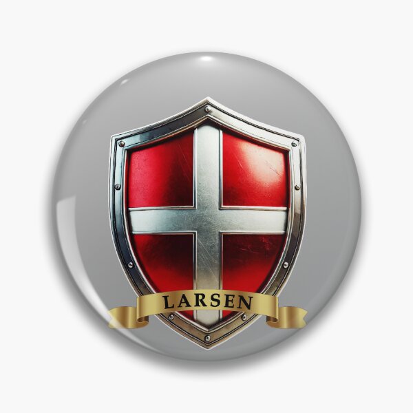 Item preview, Larsen Denmark Pride Shield designed and sold by Highlandkings.