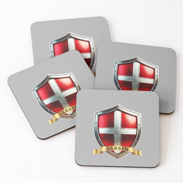 Item preview, Larsen Denmark Pride Shield designed and sold by Highlandkings.