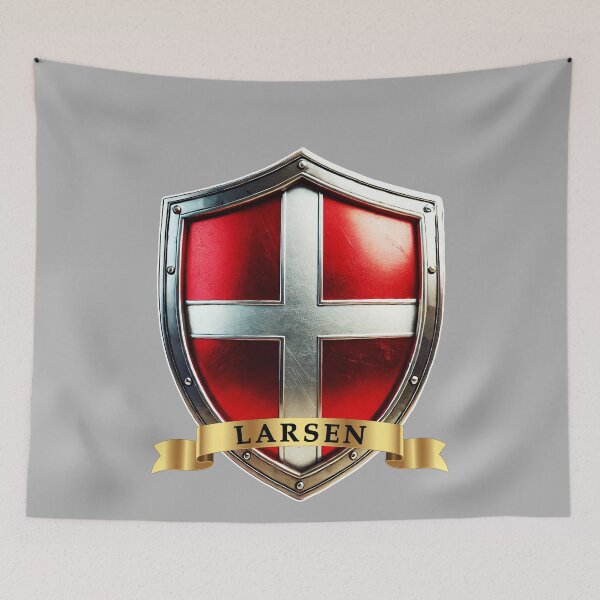 Item preview, Larsen Denmark Pride Shield designed and sold by Highlandkings.