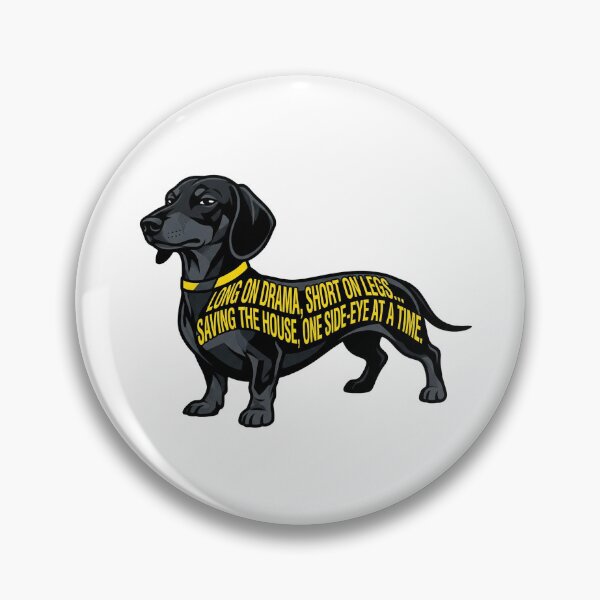 Item preview, Canine Vibe: Dachshund Vigilante Mesh Warp Tee designed and sold by Canine Vibe.