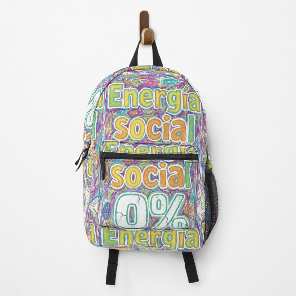 Item preview, Social Energy 0% - Colorful Doodle Style (Crayon Art) designed and sold by MARSHORY.