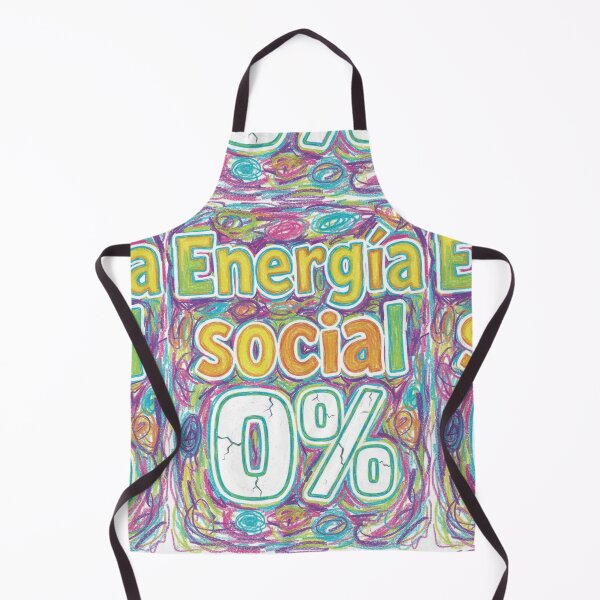 Item preview, Social Energy 0% - Colorful Doodle Style (Crayon Art) designed and sold by MARSHORY.