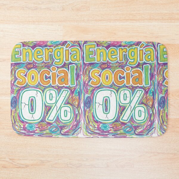 Item preview, Social Energy 0% - Colorful Doodle Style (Crayon Art) designed and sold by MARSHORY.