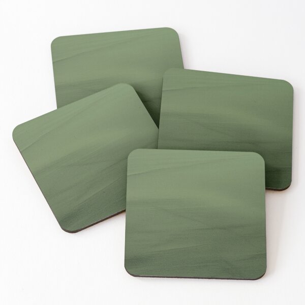 Item preview, Soft Olive Green Dunes - Minimalist Sage Green Texture Art designed and sold by Midnight Veil Designs.