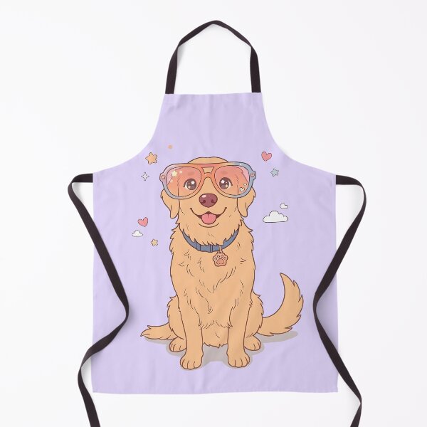 Item preview, Cute Dog with Glasses Kawaii Aesthetic designed and sold by LMDIGITAL6.