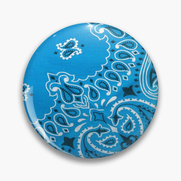 Item preview, Bandana Fever Big Turquoise Bandana by BandanaFever designed and sold by BandanaFever.