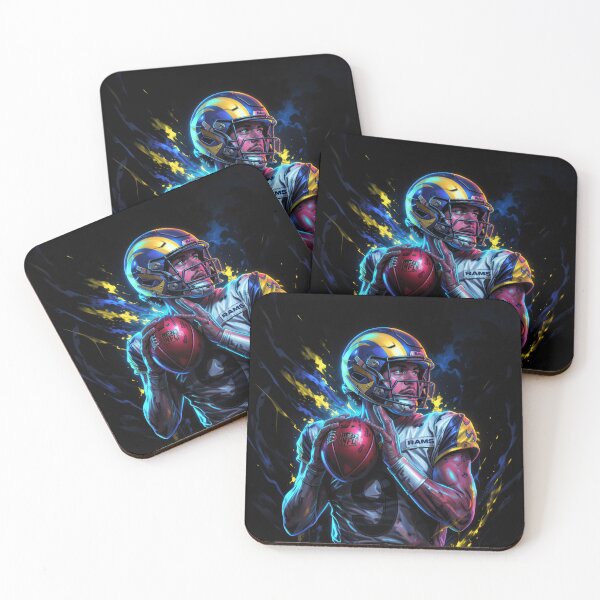 Item preview, Matthew Stafford LA Football Legend - Neon Energy Burst - Quarterback #9 designed and sold by keythxctrs.