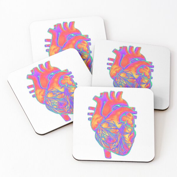 Item preview, An Anatomical Rainbow Heart designed and sold by themoltedmaiden.
