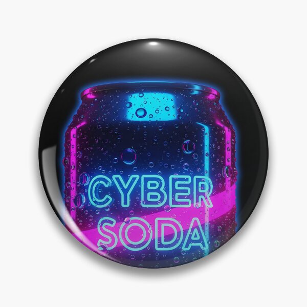 Artikelvorschau, Cyber Soda – Neonfarbener, retrofuturistischer Energydrink entworfen und verkauft von powersunlight.