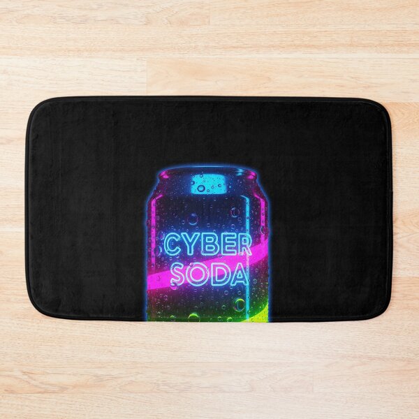 Item preview, Cyber Soda - Neon Retro Futurist Energy Drink designed and sold by powersunlight.
