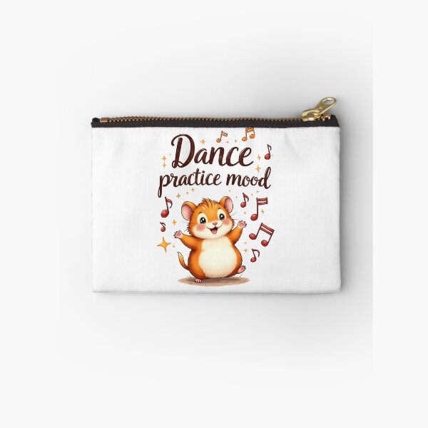 Item preview, Dance Practice Mood Hamster Sticker designed and sold by Kuky Studio.