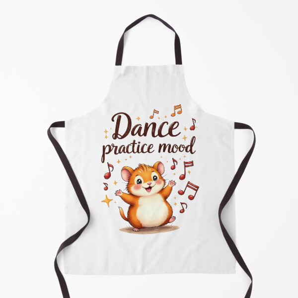 Item preview, Dance Practice Mood Hamster Sticker designed and sold by Kuky Studio.