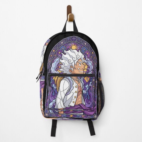 Item preview, Monkey D Luffy One Piece Gear 5 Cosmic Stained Glass designed and sold by mildaclairmo.