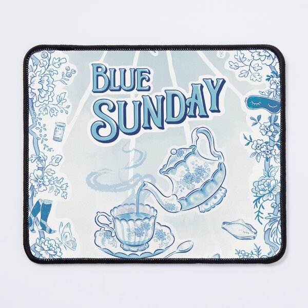 Item preview, Blue Sunday by Grae Salisbury designed and sold by operamariposa.