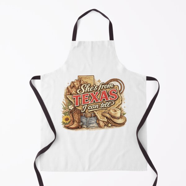 Item preview, She's from Texas I Can Tell Retro Vintage Texas Girl designed and sold by YourgiftShop.