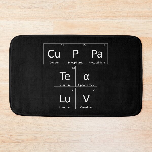 Item preview, CUPPA TEA LUV - for dark backgrounds designed and sold by WheelieGdArt.