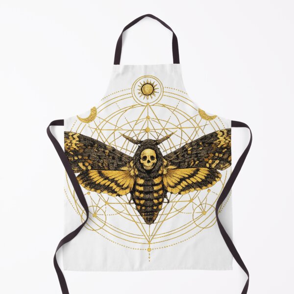 Item preview, Death's Head Hawkmoth - Vintage Entomology Scientific Illustration designed and sold by Retro Mood Co.